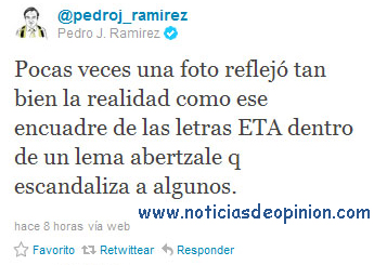 El Mundo foto ETA twitter periodistas pillines
