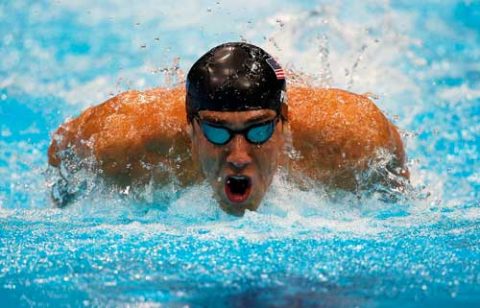 Michael Phelps en Londres 2012