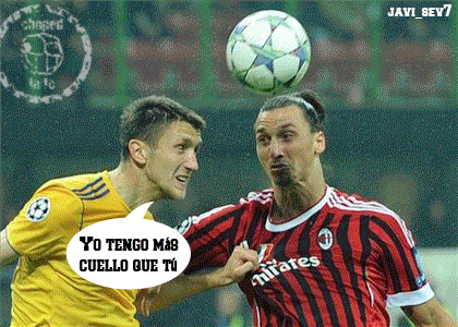 Fotos divertidas de Ibrahimovic Fotos divertidas de Ibrahimovic